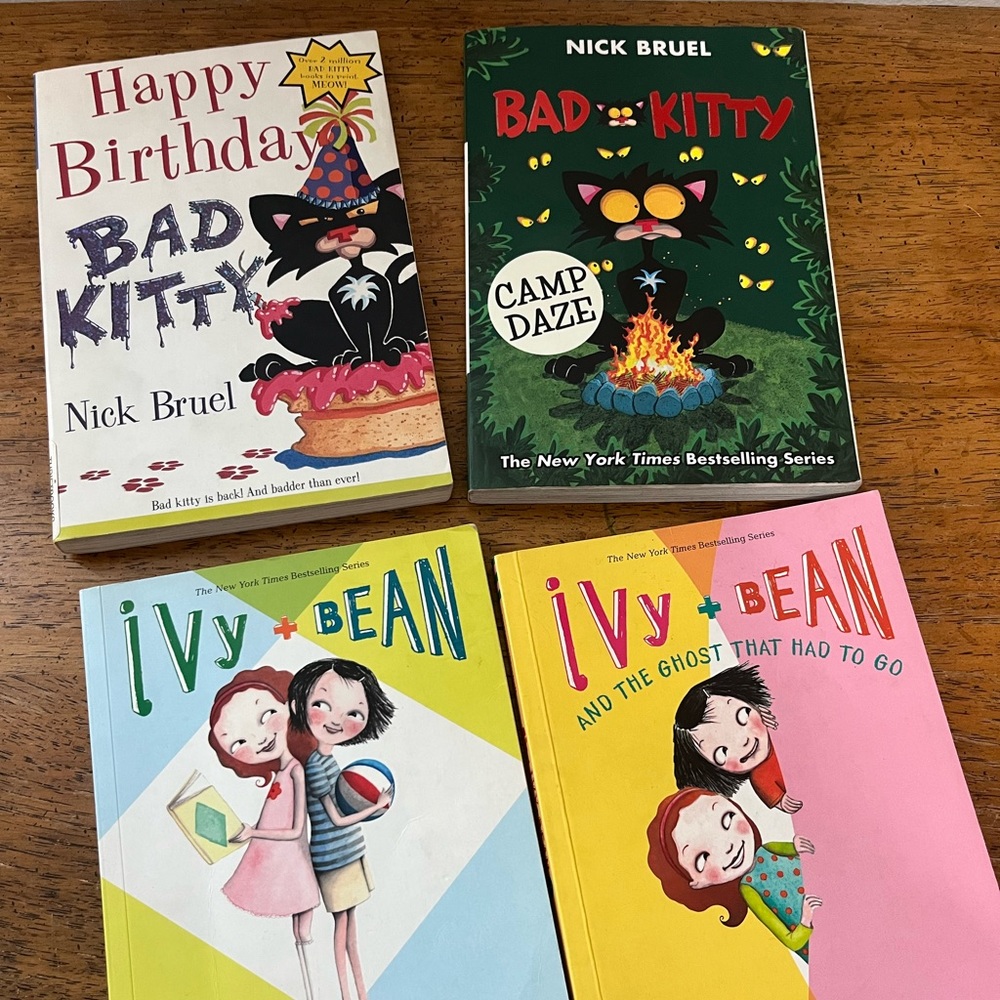 Bad Kitty & Ivy+Bean Books 💋add to bundle💋